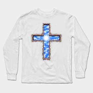 Jesus Christ, cross, holy cross Long Sleeve T-Shirt